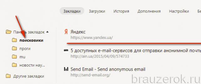 список URL